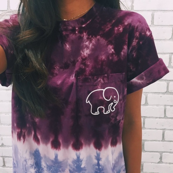 ivory ella Tops - OMBRÉ IVORY ELLA SHIRT